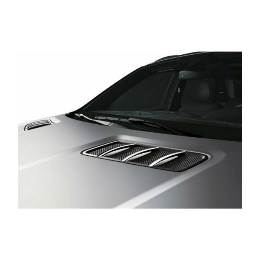 Mercedes Hood Fin Set (Chrome) 1668800082